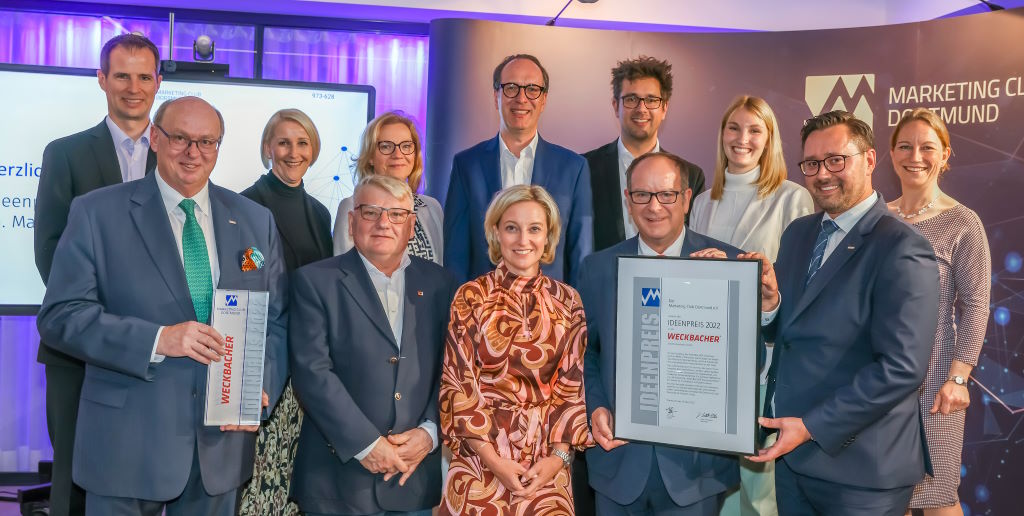 Weckbacher erhält Ideenpreis des Marketing Club Dortmund